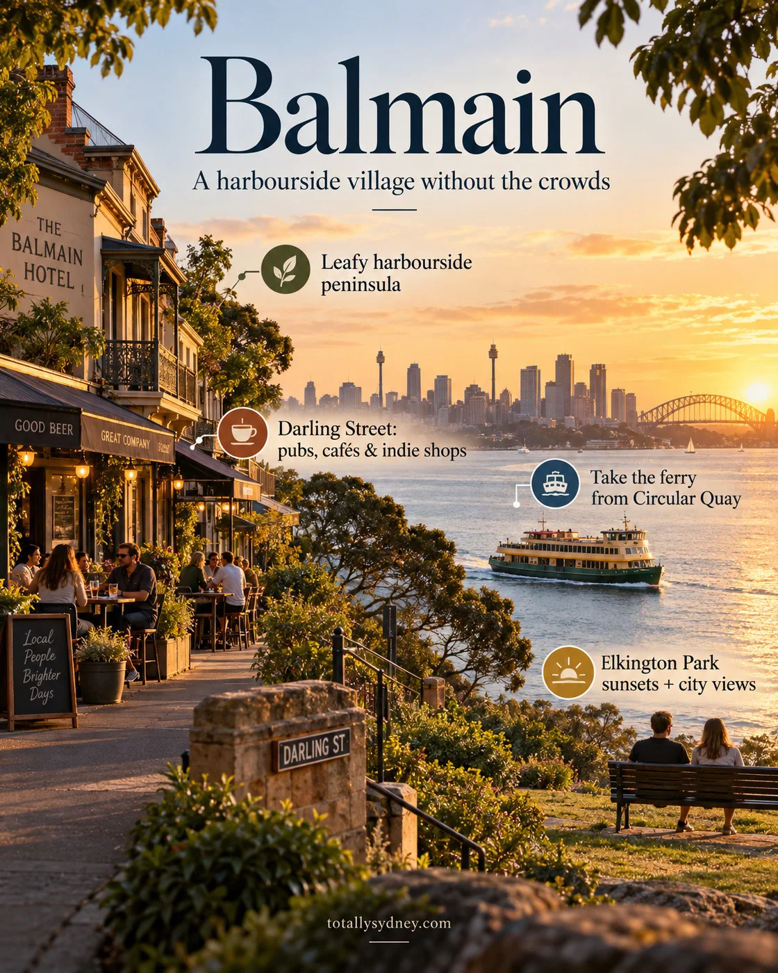 Balmain: A Harbourside Village Without the Crowds