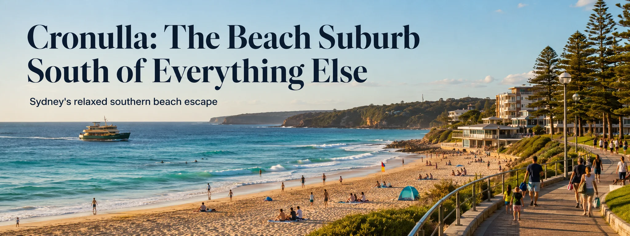 Cronulla: The Beach Suburb South of Everything Else