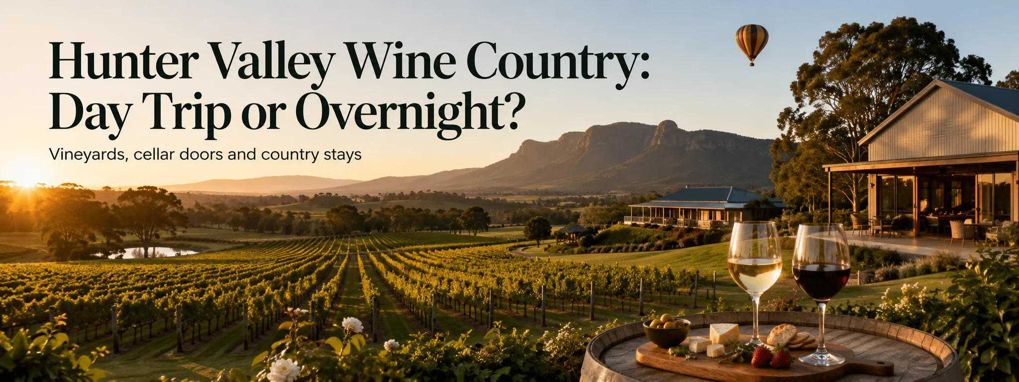 Hunter Valley from Sydney: Day Trip or Overnight?