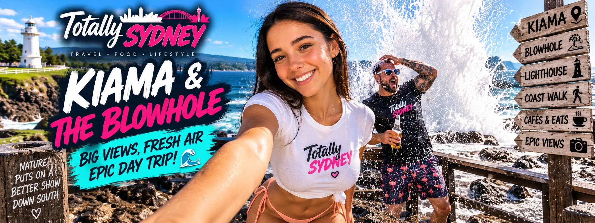 Kiama Blowhole Day Trip: Train, Coast Walk & What to Do