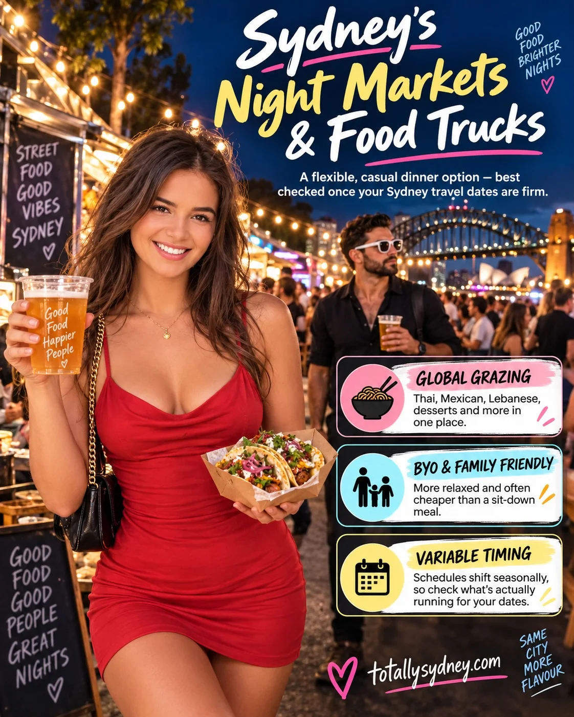 Sydney's Night Markets & Food Trucks