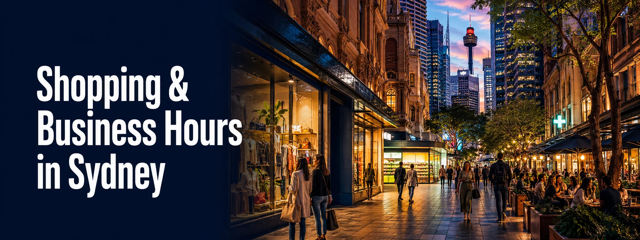 Shopping & Business Hours in Sydney