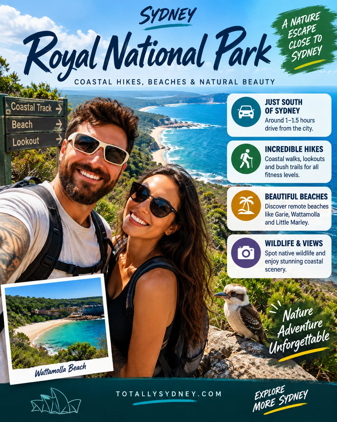 Royal National Park Day Trip: Choose the Right Side First