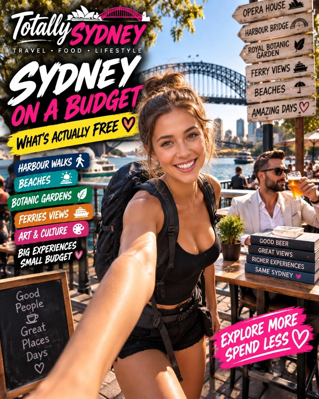 Sydney dengan Anggaran Terbatas: Apa yang Sebenarnya Gratis