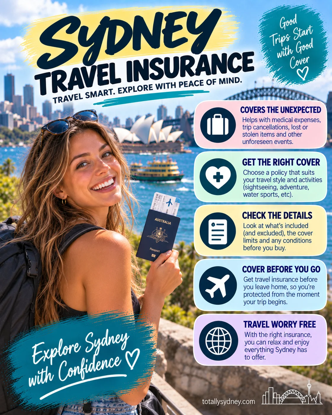 Travel Insurance for Sydney: What Visitors Actually Need